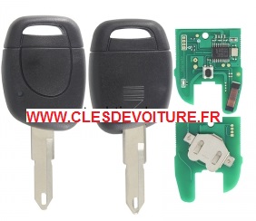Clé à TELECOMMANDE RENAULT MEGANE 1